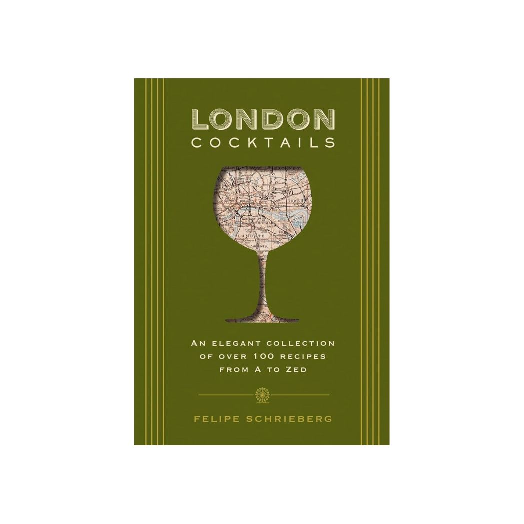 "London Cocktails" Hardcover Books