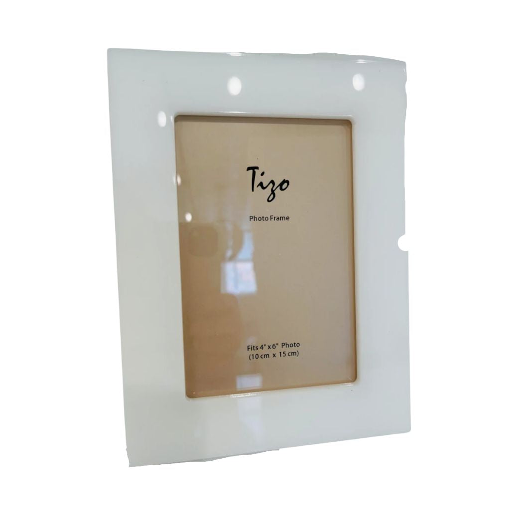 Tizo Acrylic Picture Frame, Solid White
