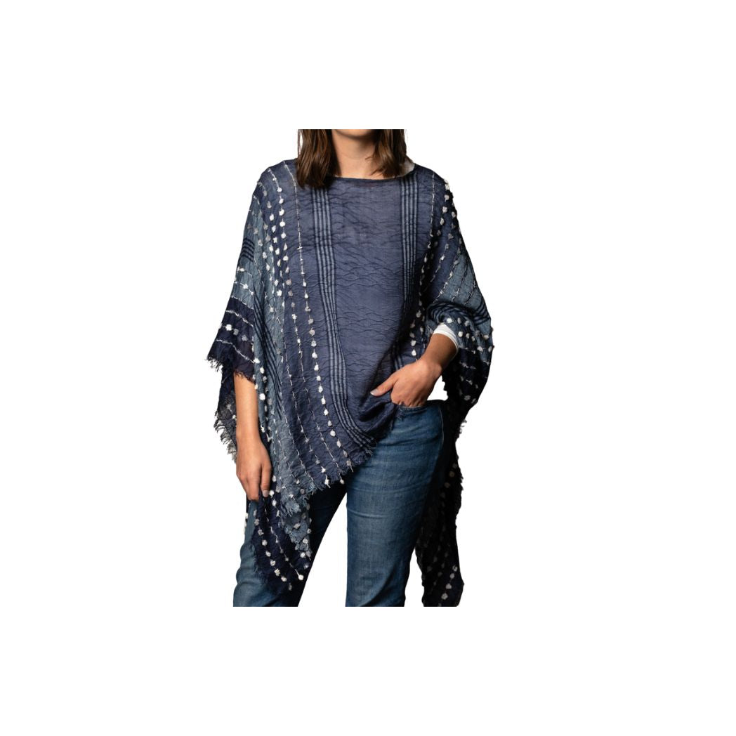 Textured Light Weight Poncho