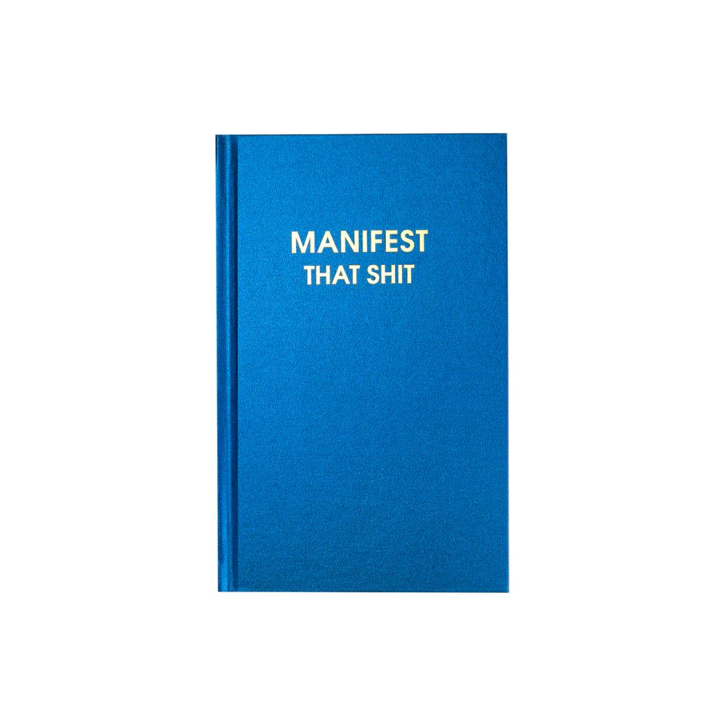 Manifest That Shit - Navy Hardcover Journal