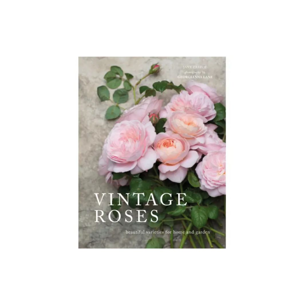 Vintage Roses Hardcover Book