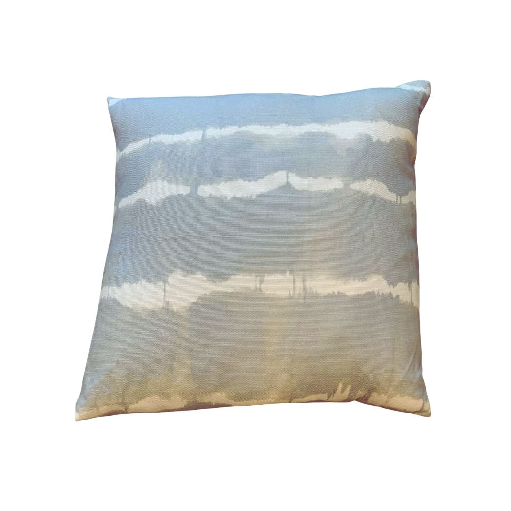 Light Blue & White Decorative Pillow