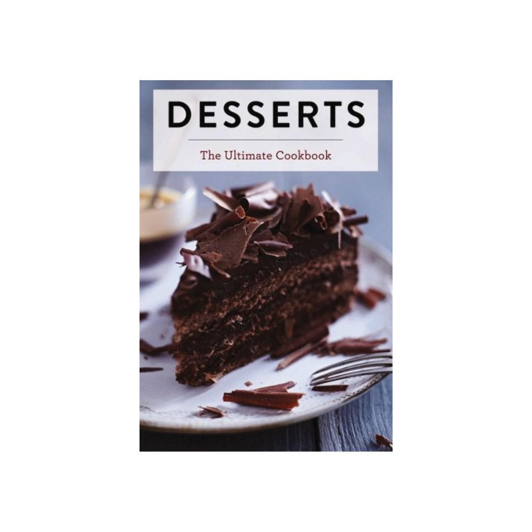 "desserts" Hardcover Cookbook
