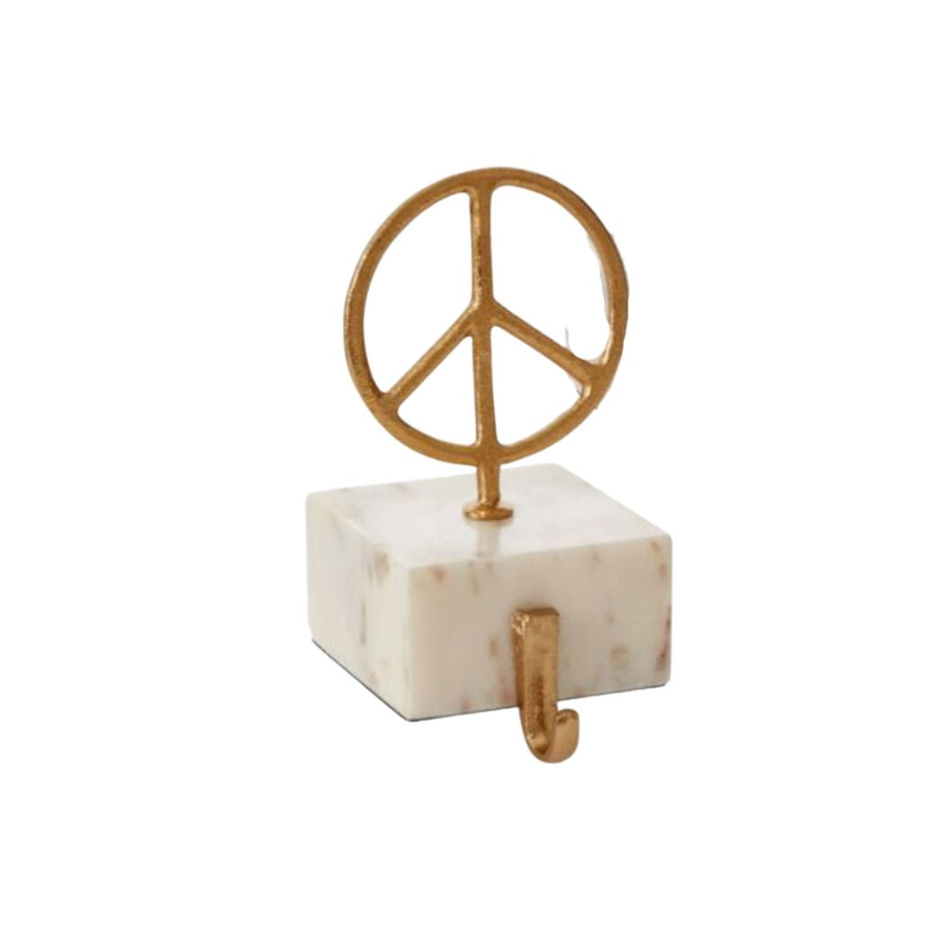 Peace Sign Stocking Holder