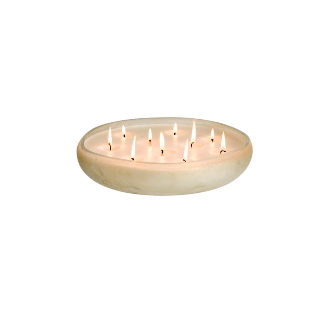 Textured Multi-Wick Candle Bowl