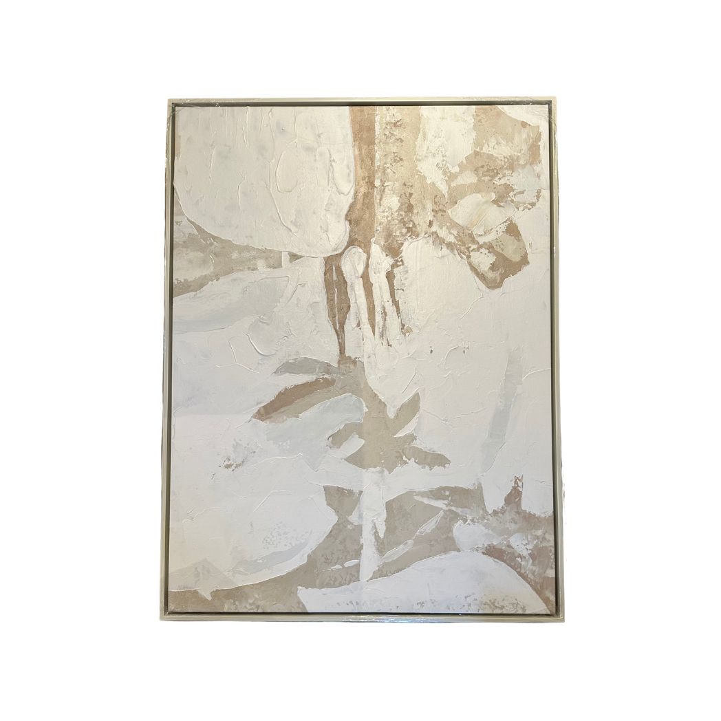 Abstract Taupe Wall Art