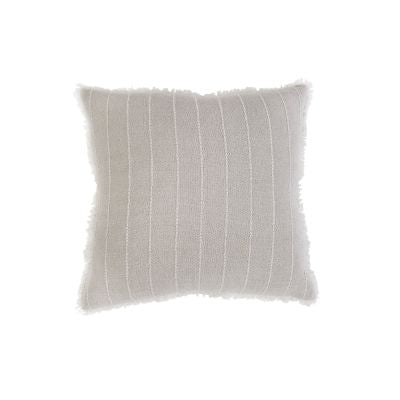Henley Oat Linen Pillow by Pom Pom at Home - Pair