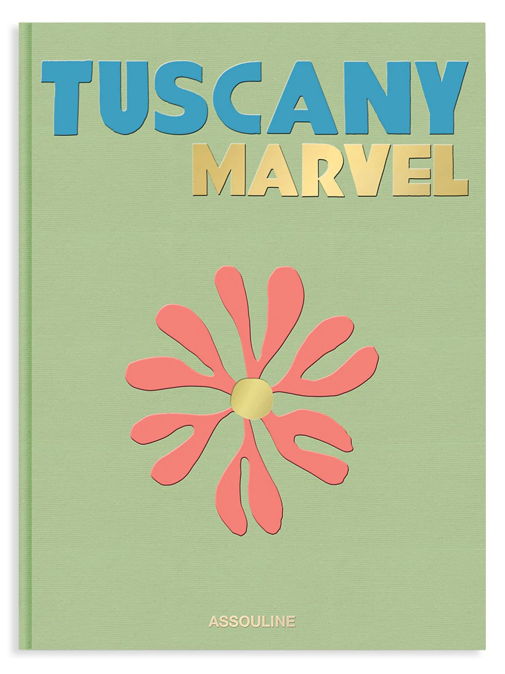 Tuscany Marvel Hardcover Book, Green by Assouline