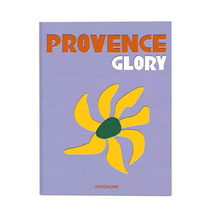 Provence Glory Hardcover Book, Purple by Assouline