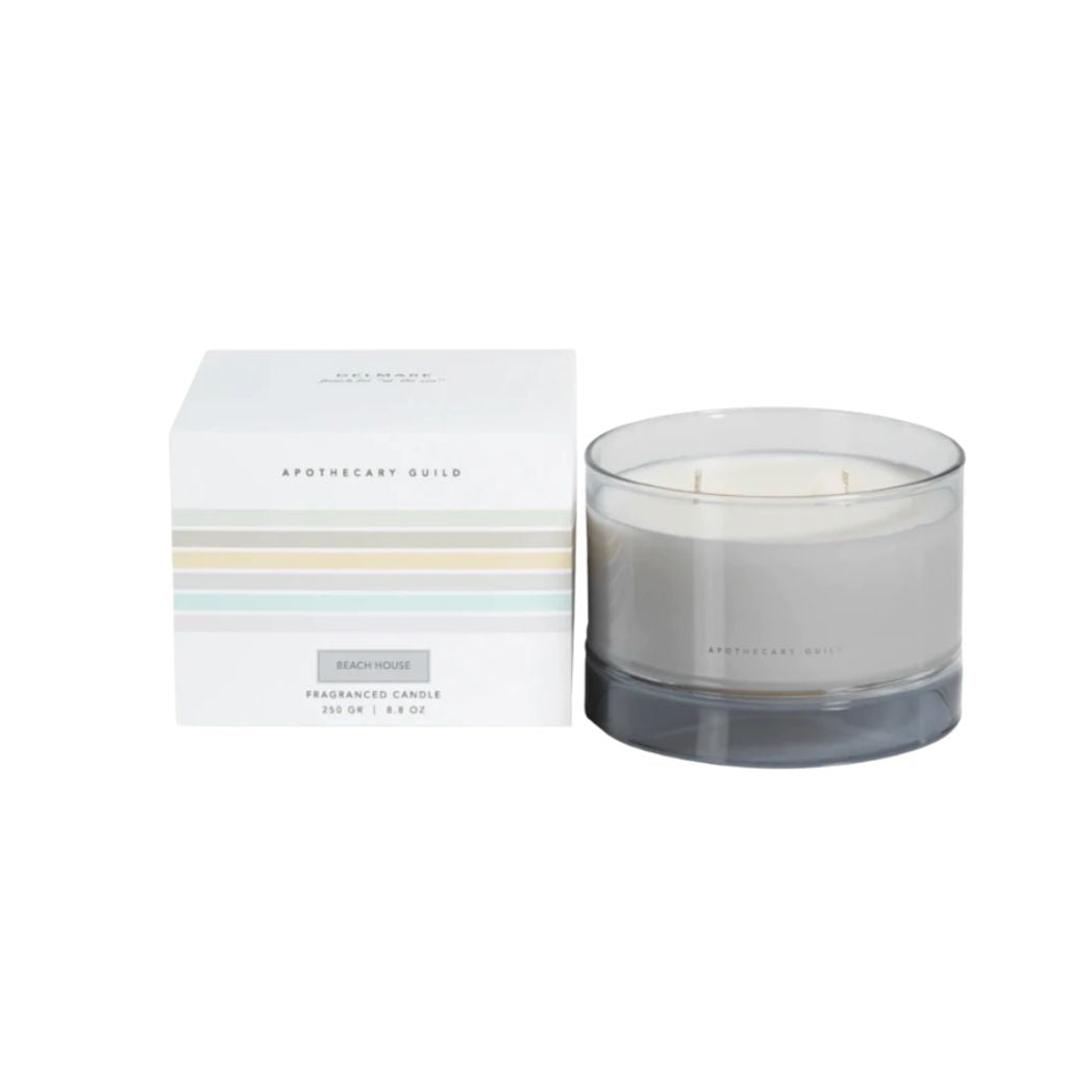 Large Beach House Candle