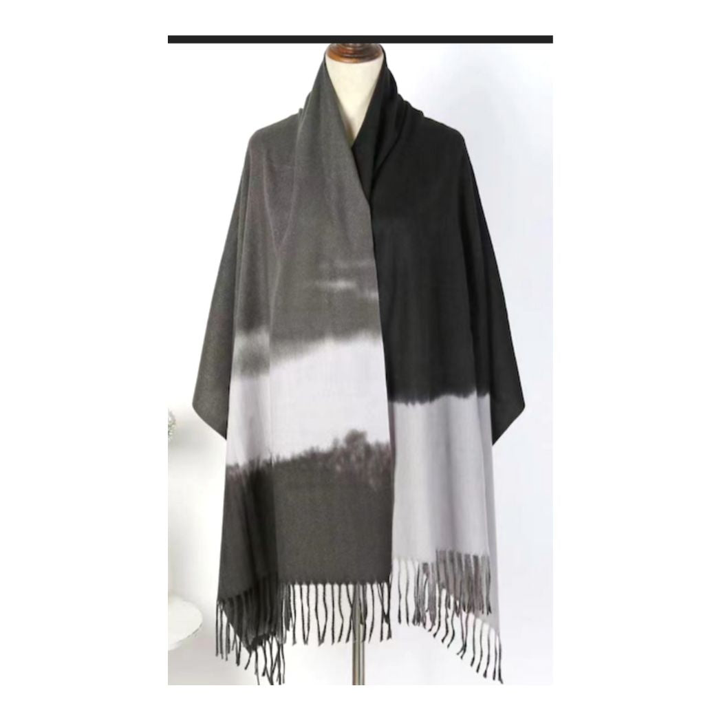 Ombre Scarf with Fringe