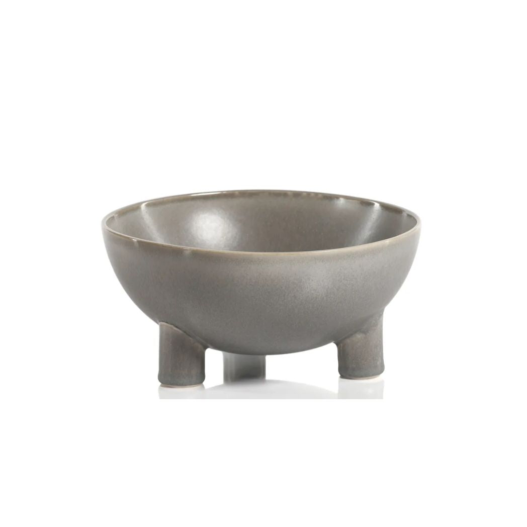Coba Glazed Footed Bowl