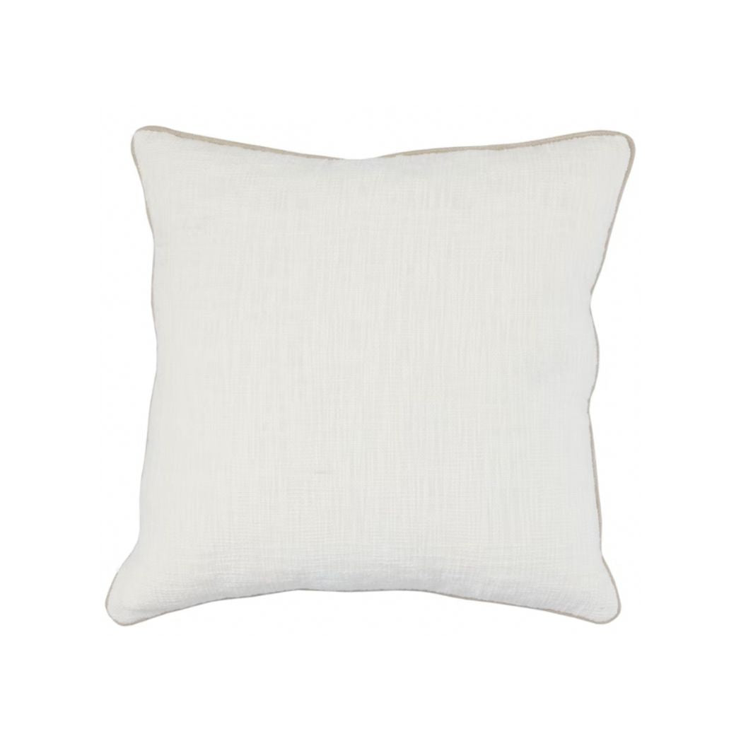 Textured Cream Pillow