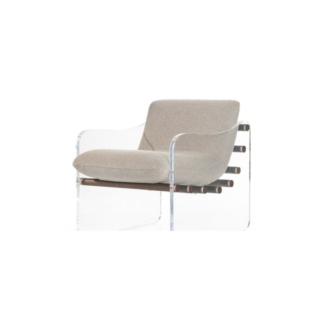 CASSIUS CHAIR-TORRANCE SILVER-FOUR HANDS