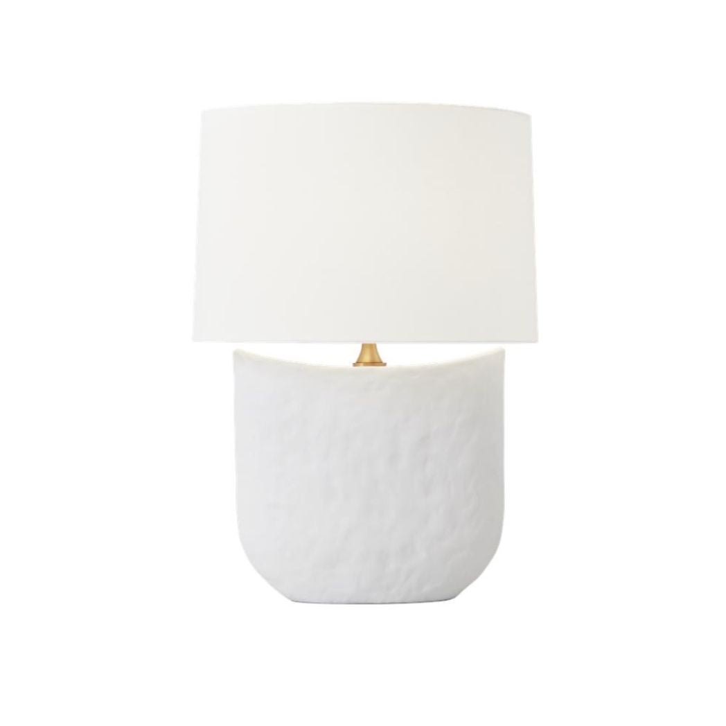Matte White Ceramic Table Lamp