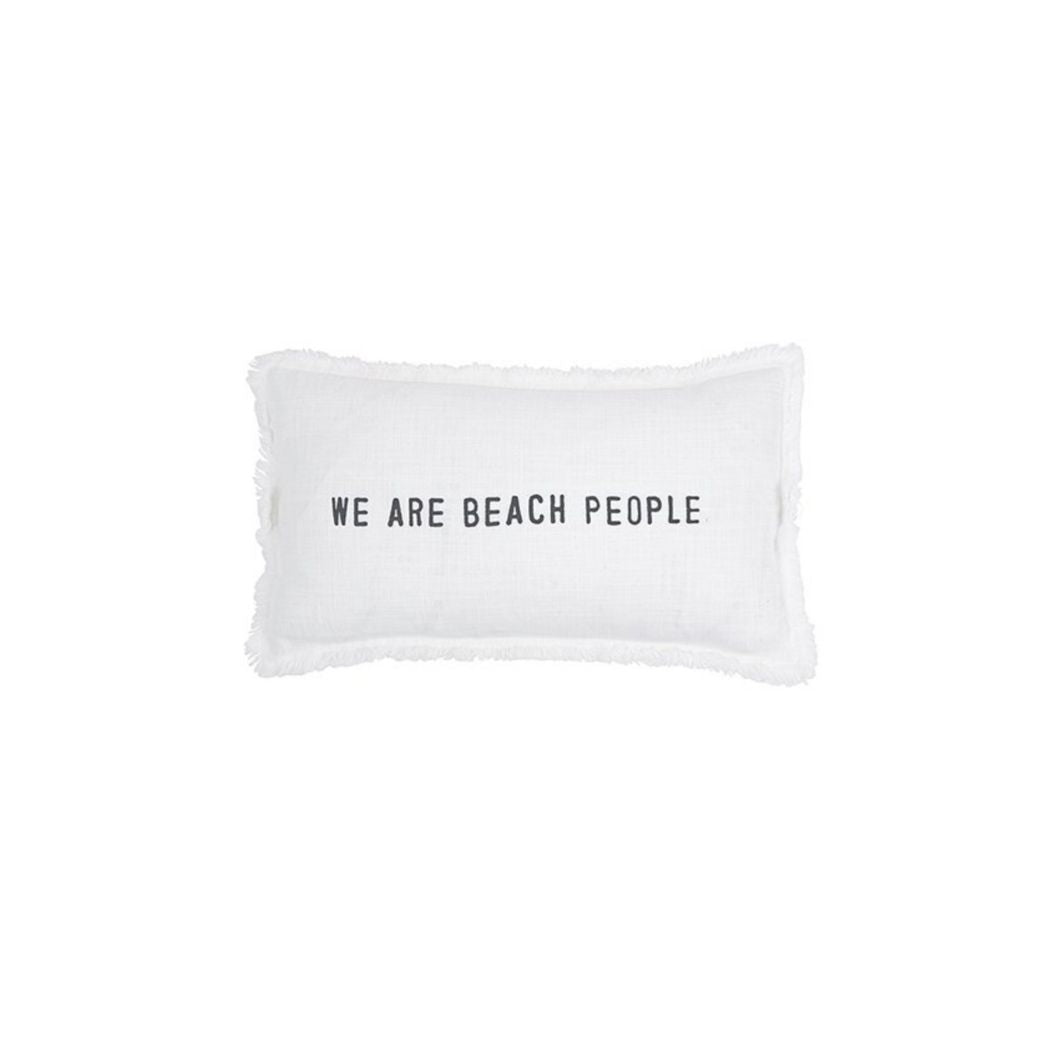 Lumbar Pillow- We Are Beach People