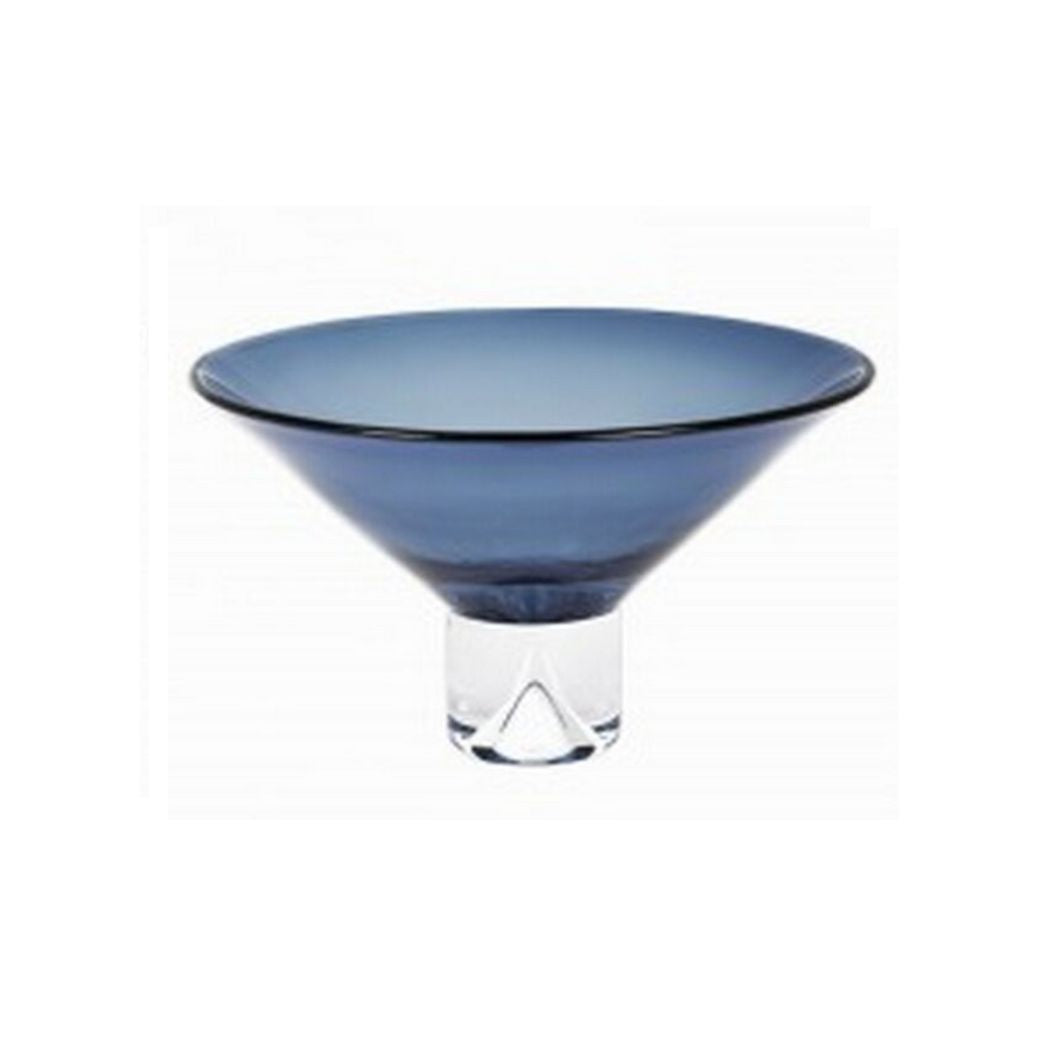 Midnight Blue Crystal Centerpiece Bowl