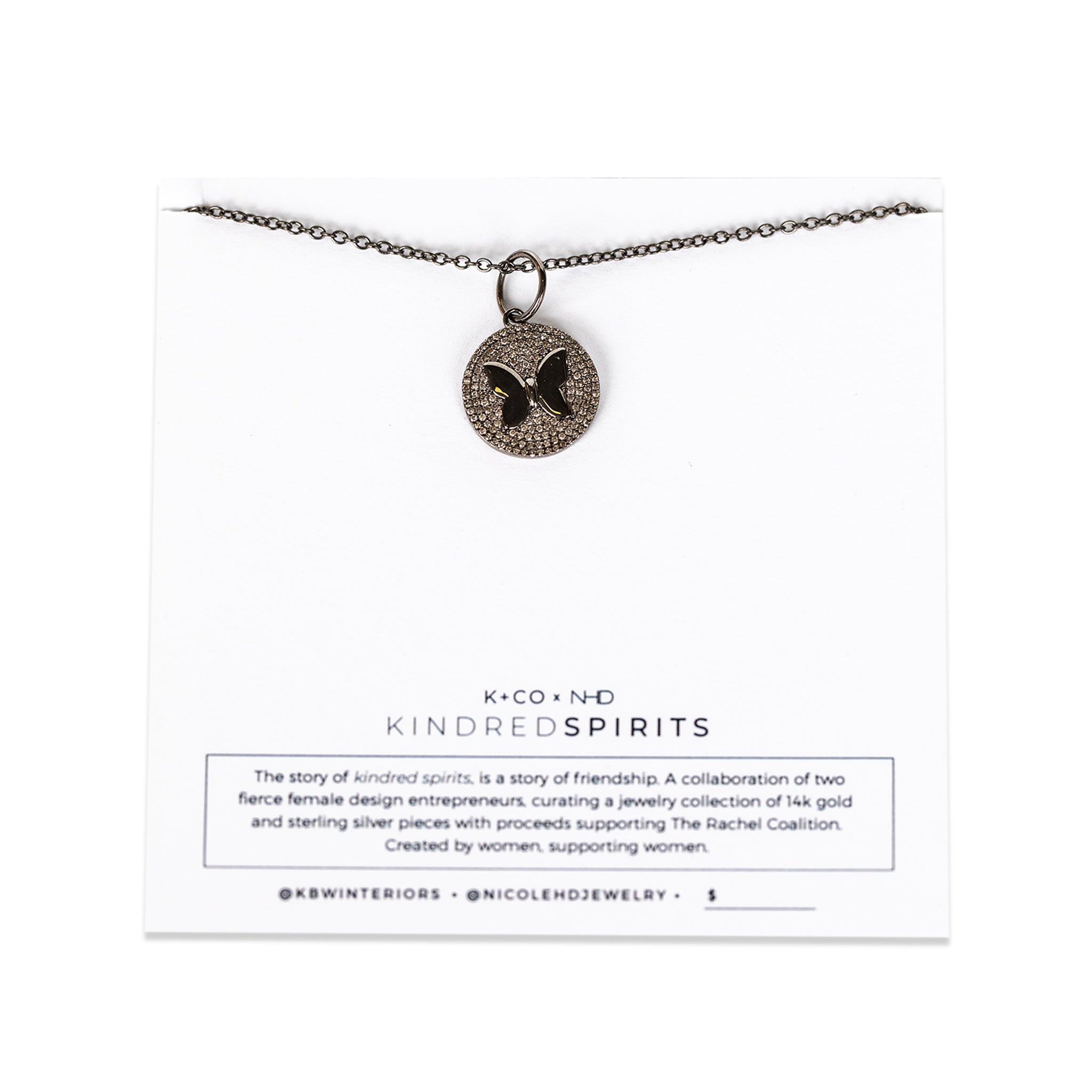 Kindred Spirits: Taking Flight Necklace (Butterfly)