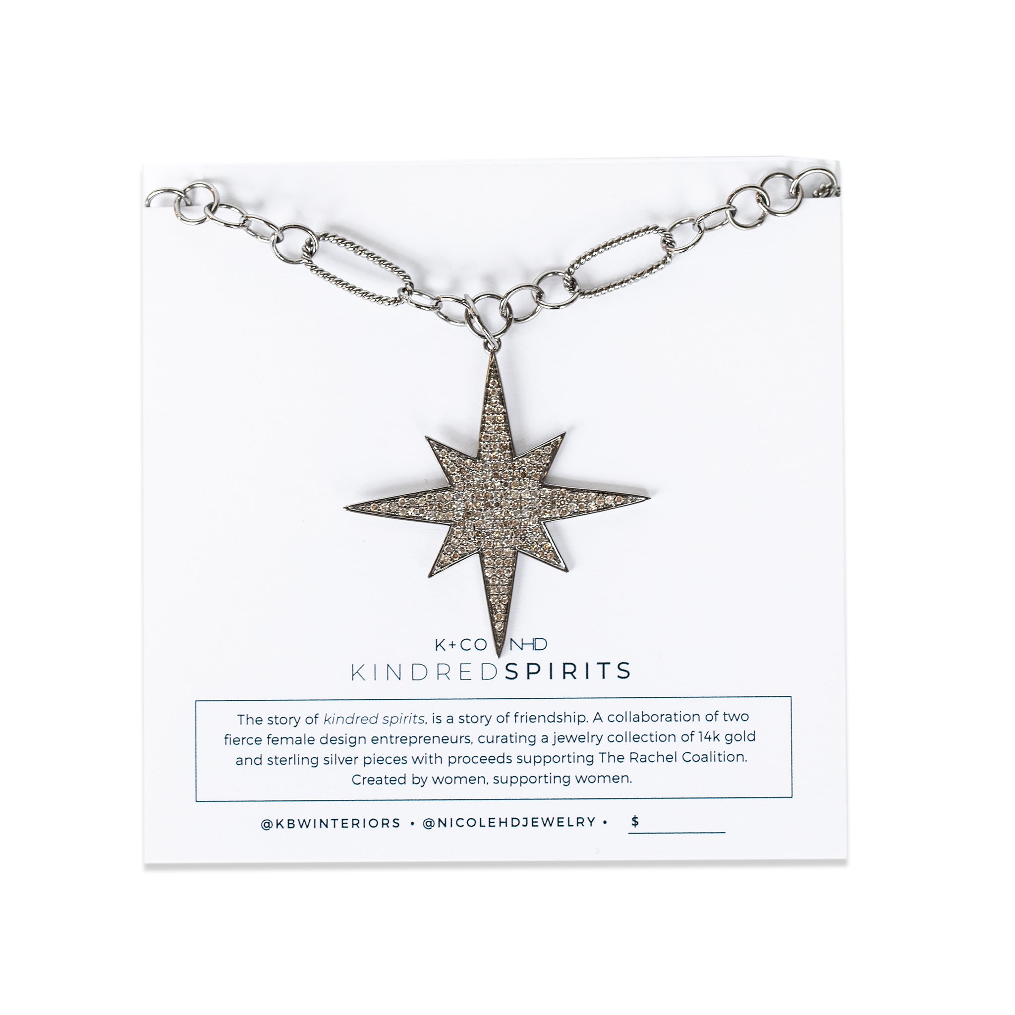 Kindred Spirits: SHINE Necklace (Starburst)